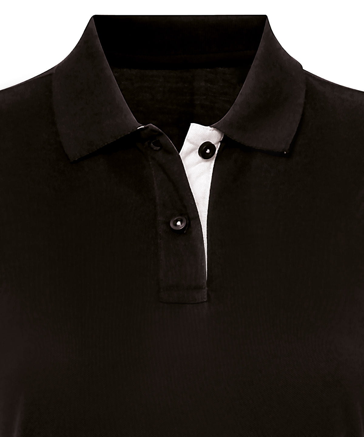 Women's contrast polo