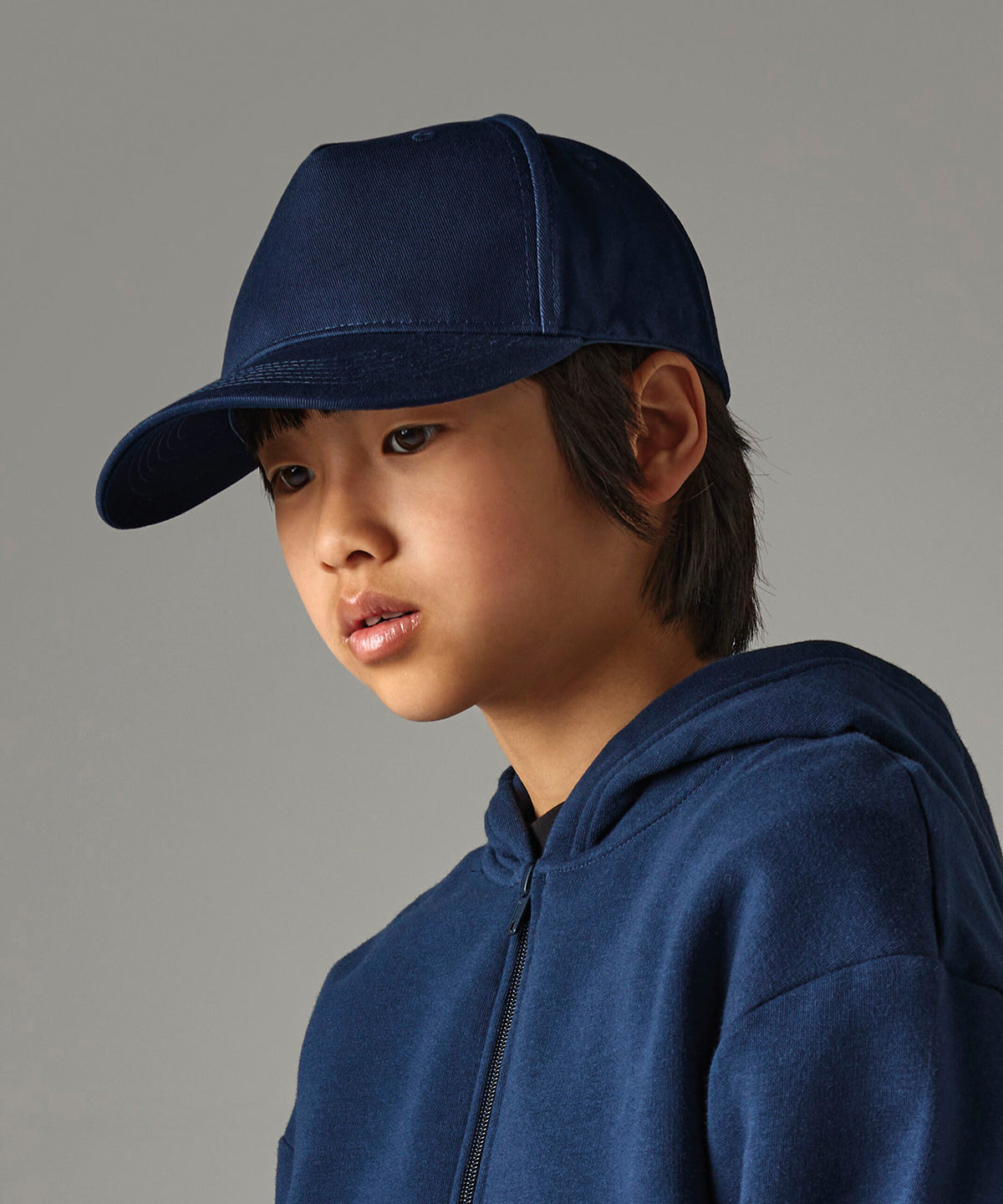 Junior organic cotton 5-panel cap