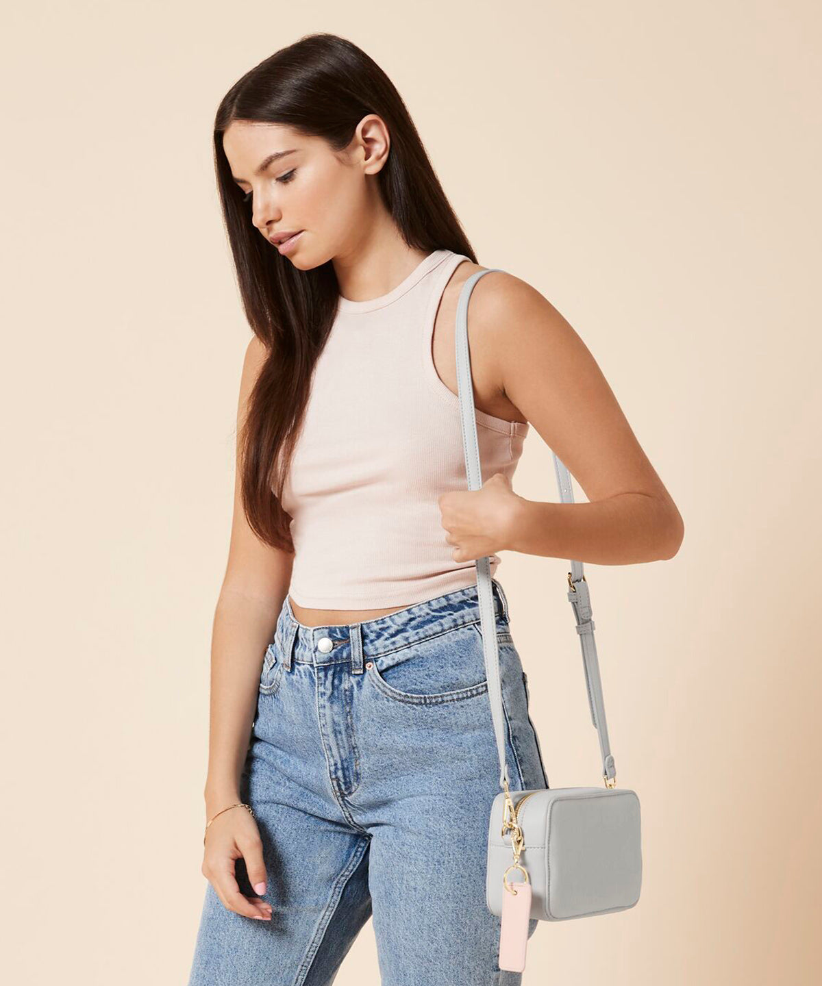 Boutique structured cross body bag