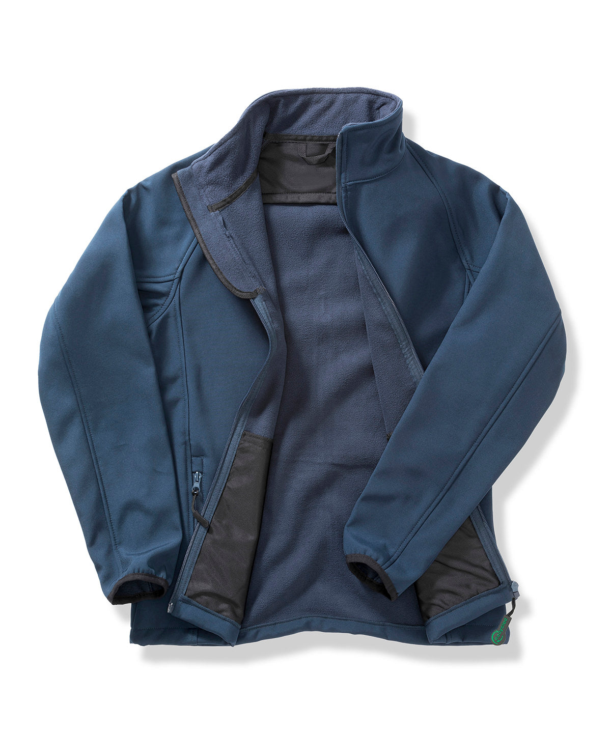 Womens printable softshell with recycled fleece inner