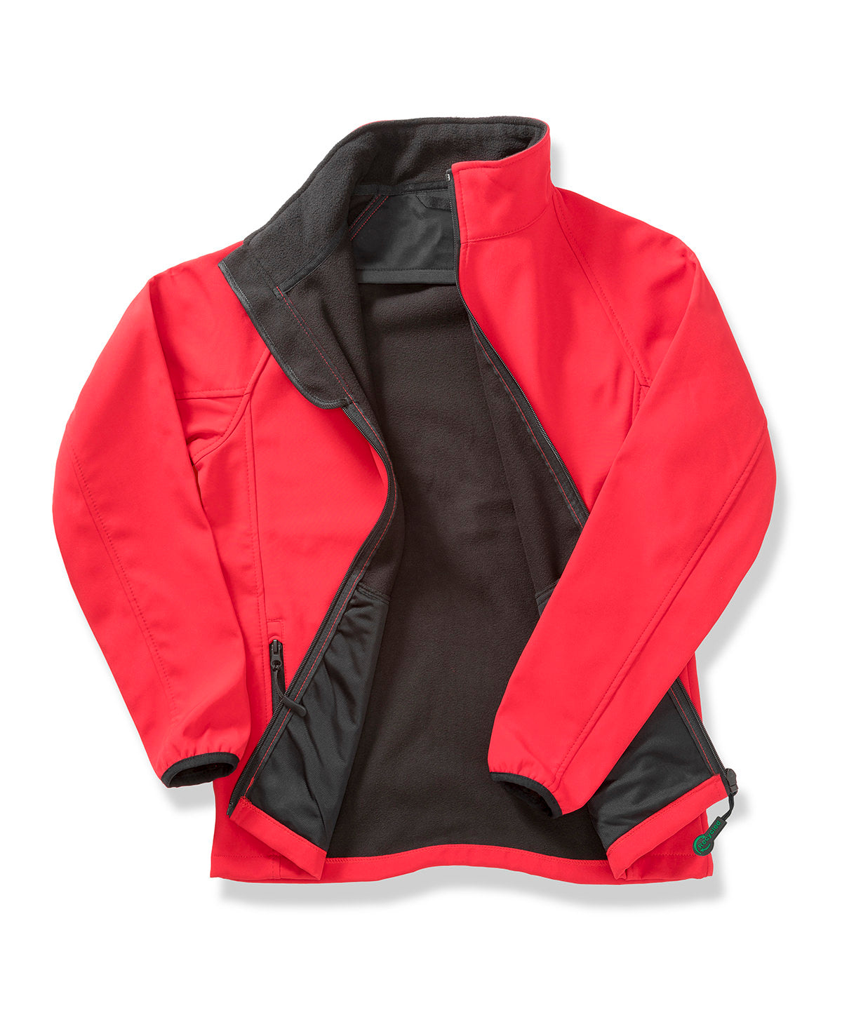 Womens printable softshell with recycled fleece inner